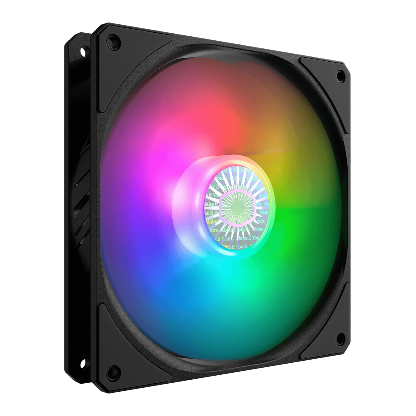 Cooler Master Sickleflow 140 ARGB CPU radiator 140mm RGB 5V / 3PIN computer case water cooling fan silent PWM PC CPU, case rad