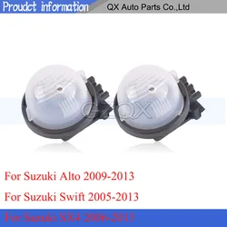 CAPQX For Suzuki Swift 2005-2013 Alto 2009-2013 SX4 2006-2013 High Quality Car License Plate Lamp Light Number-plate Light