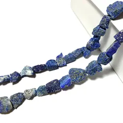 Natural Rough Stone Beads Irregular Gravel Gemstone Amethyst Lapis Lazuli Citrine For Jewelry Making DIY Bracelet 6-8MM