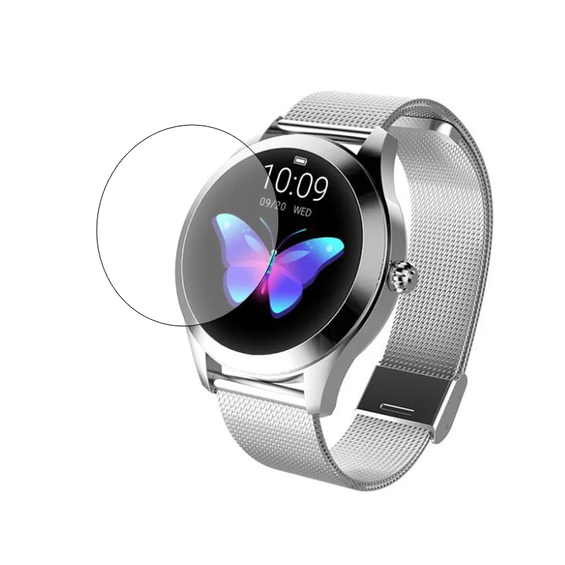 3 uds TPU protector de película protectora transparente suave para Hold mi KW10 reloj inteligente para mujeres Smartwatch funda protectora de pantalla protección