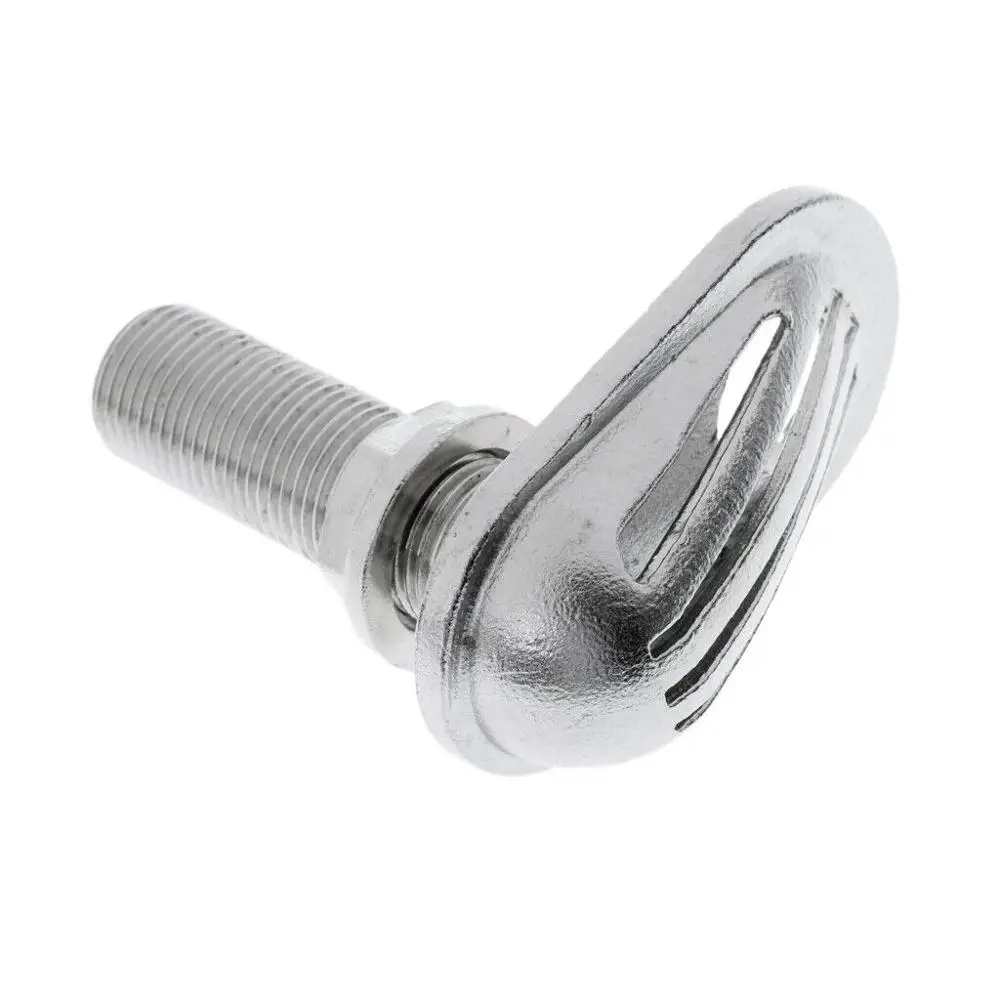 ISURE MARINE 1\'\'316 Stainless Steel  Threaded Thru Hull Fitting Intake Strainer Boat Accessories