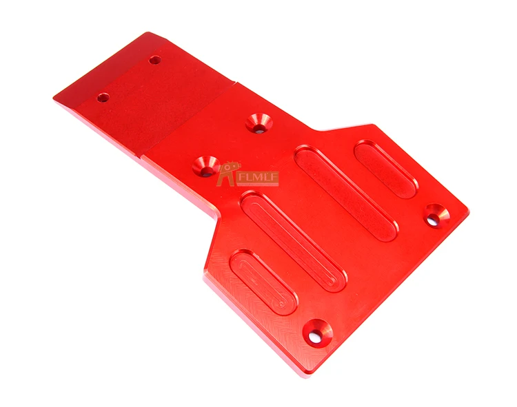 7mm Alloy CNC HD Front Frame Brace Skid Plate Guard Board Set Fit for 1/5 HPI ROFUN BAHA ROVAN KM BAJA 5B 5T 5SC Toys Parts