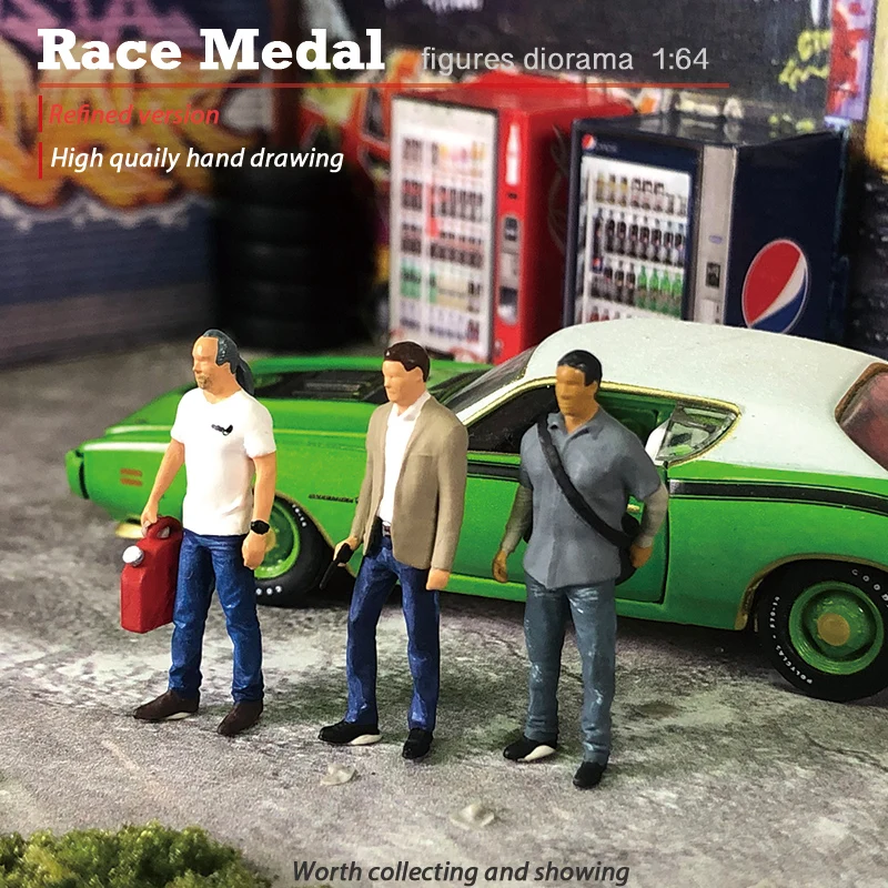 RM1:64 scale figures diorama Grand Theft Auto V GTA game 1/64 model