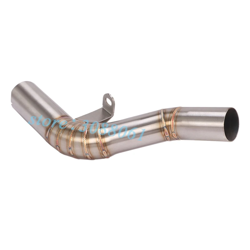 Slip On For Suzuki GSXR600 K8 K9 L1 GSXR750 2008 2019 2010 Motorcycle Exhaust Middle Link Pipe Escape Moto Connecting Muffler