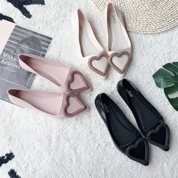 Cuore a punta donne originali Adulto Jelly Sandals Bow 2024 nuovi sandali estivi Meliss scarpe femminili sandali donna antiscivolo