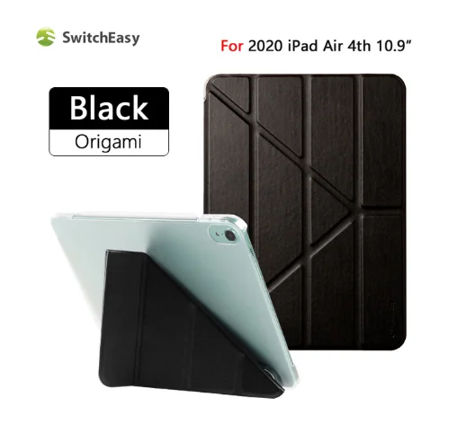 

SwitchEasy Origami Protective Case with Folding Cover and Stand for 2020 iPad Air 4th Gen 10.9 inch Auto Wake/Sleep A2316 A2325