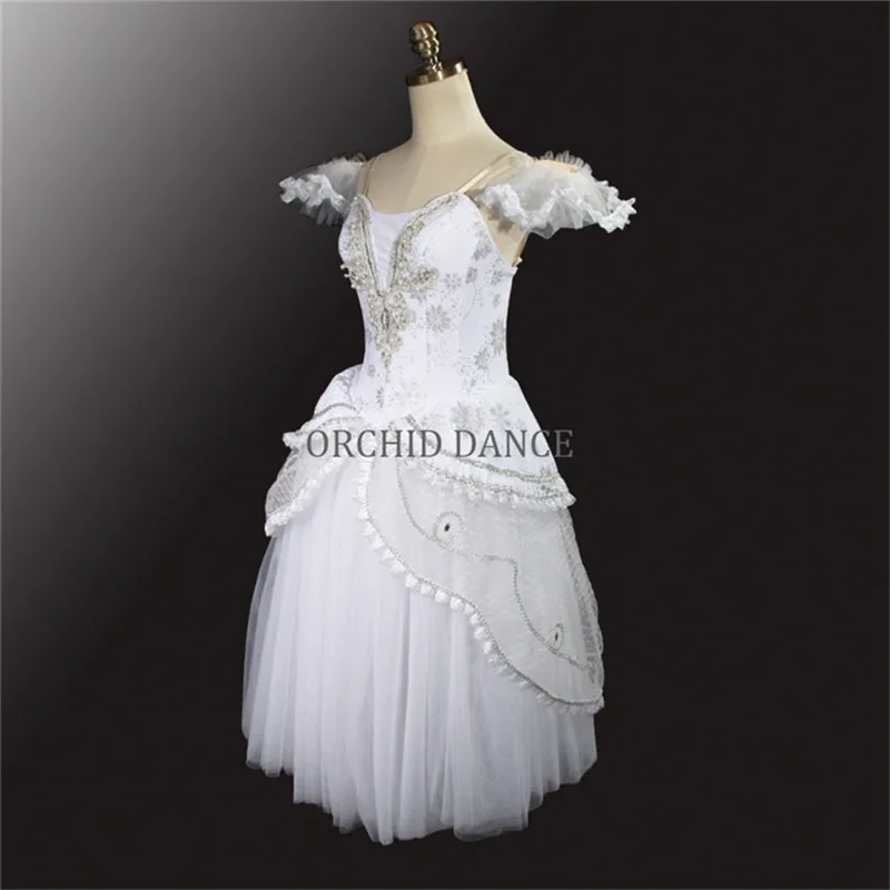 Professional Custom Size MOQ 1PCS Fast Production Women Girls Gold Ballet Romantic Tutu Ballet
