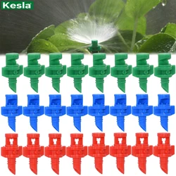 20 Pcs 90/180/360 Graden Hoek Eenvoudige Breking Nozzle Sprinkler Hoofd Draad Verbinding Tuin Boom Irrigatie Mist Spuit