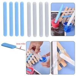 DIY Crystal Epoxy Resin Mold Silicone Stirring Stick Jewelry Making Epoxy Tool