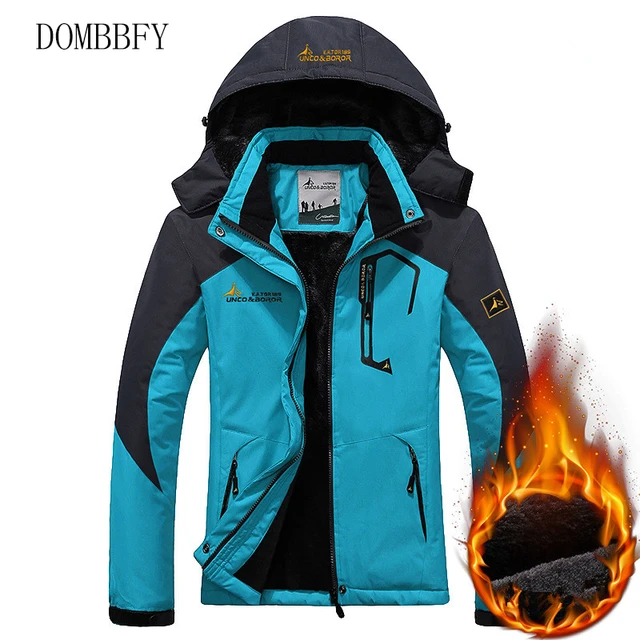 Chaquetas de nieve con forro polar para mujer Parkas gruesas y calidas con capucha ropa deportiva impermeable a prueba de viento abrigo de turismo para invierno AliExpress 200000345