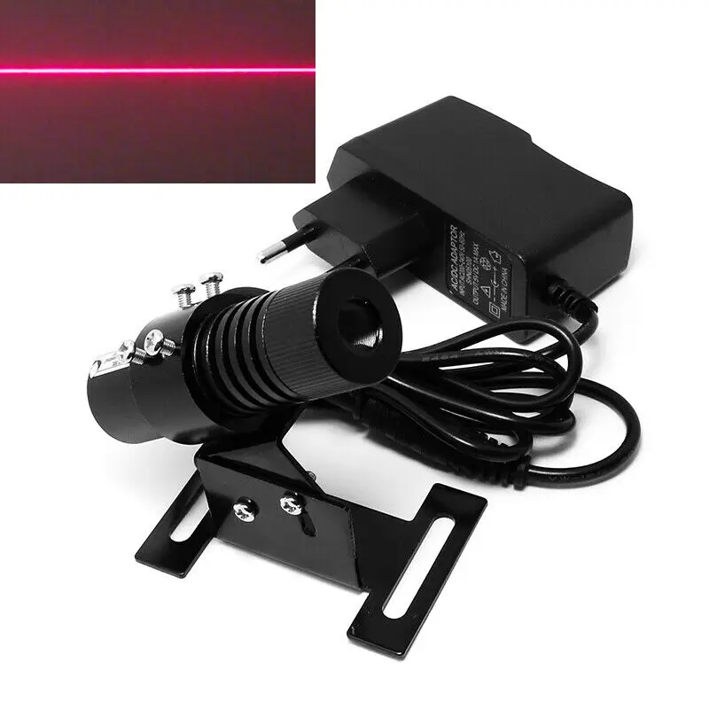 

BL-M 650nm 20mW Red Laser Line Locator Module 110 degrees w/AC Adapter