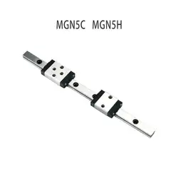 KGT 3D Printer MGN5C MGN5H L 34mm 44mm 50mm 100 miniature linear rail slide 1pcs MGN linear guide MGN carriage