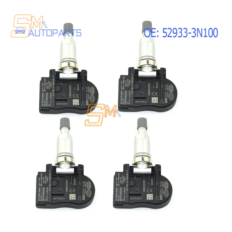 

New Tire Pressure Sensor TPMS 52933-3N100 52933-2M650 For Hyundai Accent Kia Sorento 52933 3N100 529333N100 433 MHz