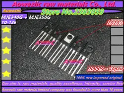 Aoweziic 2020 100 nuovo importato originale MJE350G MJE340G MJE350G MJE340 MJE350 JE340G JE350G TO-126 tubo di corrispondenza Audio