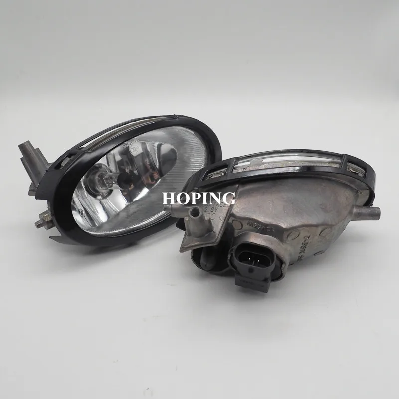 Hoping Front Bumper Fog Light Fog Lamp For MAZDA 3 1.6L 2003-2010  Anti-Fog Light Foglamp Foglights with glass Lens