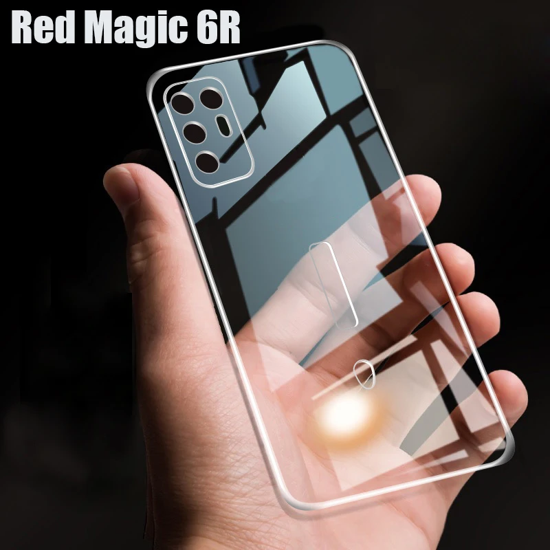 Ultra Thin Clear Soft TPU Shockproof Case Cover For ZTE Nubia Red Magic 5G NX659J 5S 7 8 Plus 6 6S Pro 3 3S