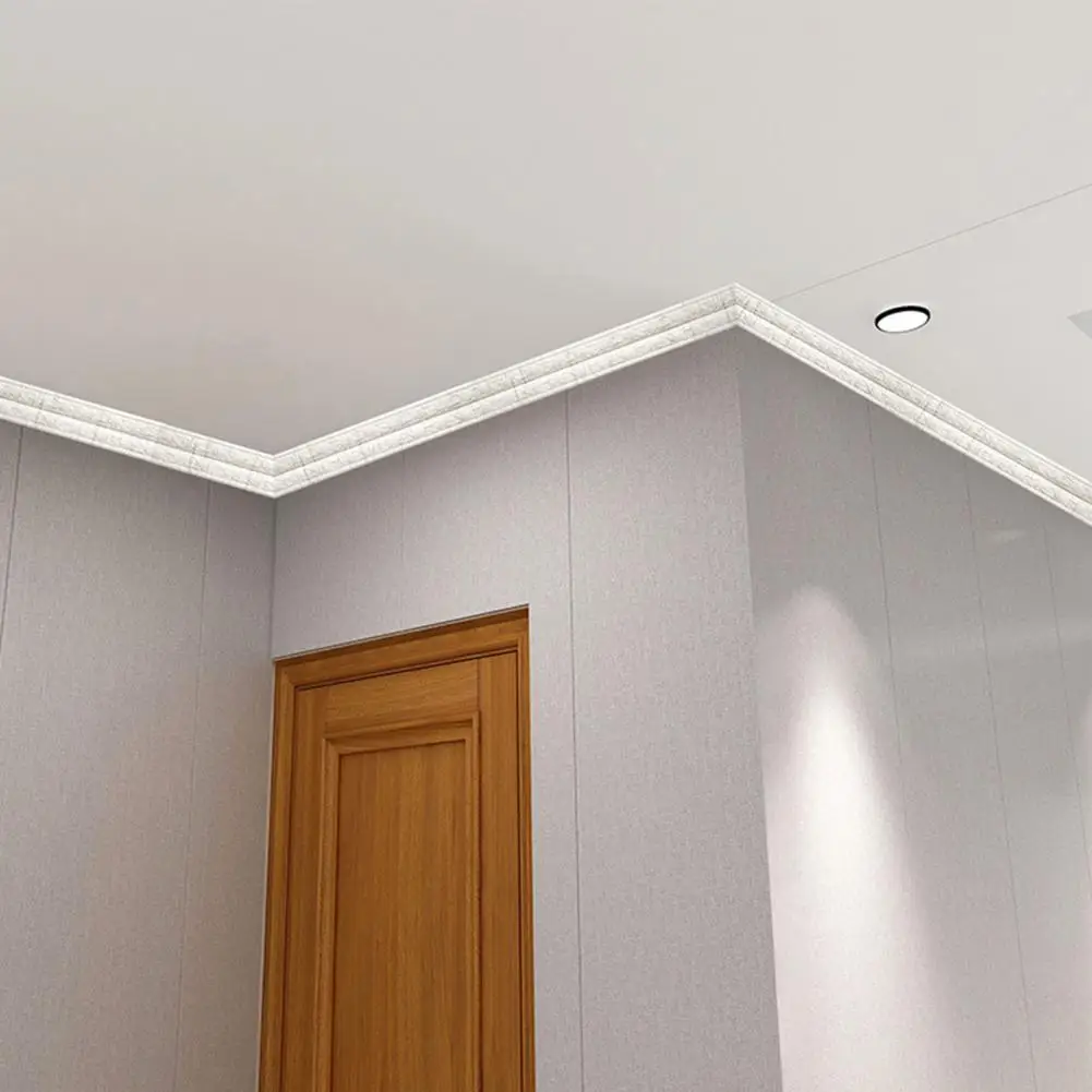 Delicate Self Adhesive 8 Colors Caulk Trim Ceiling Cornice Skirt Wall Corner Protector Corner Guard Wall Corner Guard