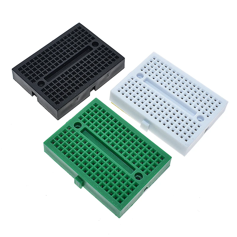 6PCS SYB-170 Universal Solderless Prototype Breadboard 170 tie-points Mini Breadboard kit for Arduino