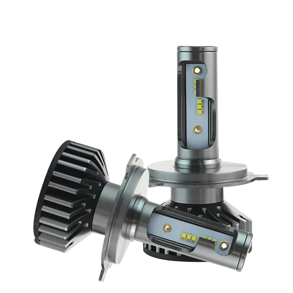 2PCS Dual Color Auto LED H3 HB4 H27 881 Headlight Fog Lamp H7 H4 H1 H11 880 Car Headlamp Bulb 3000K 8000K 6000K In One Lights