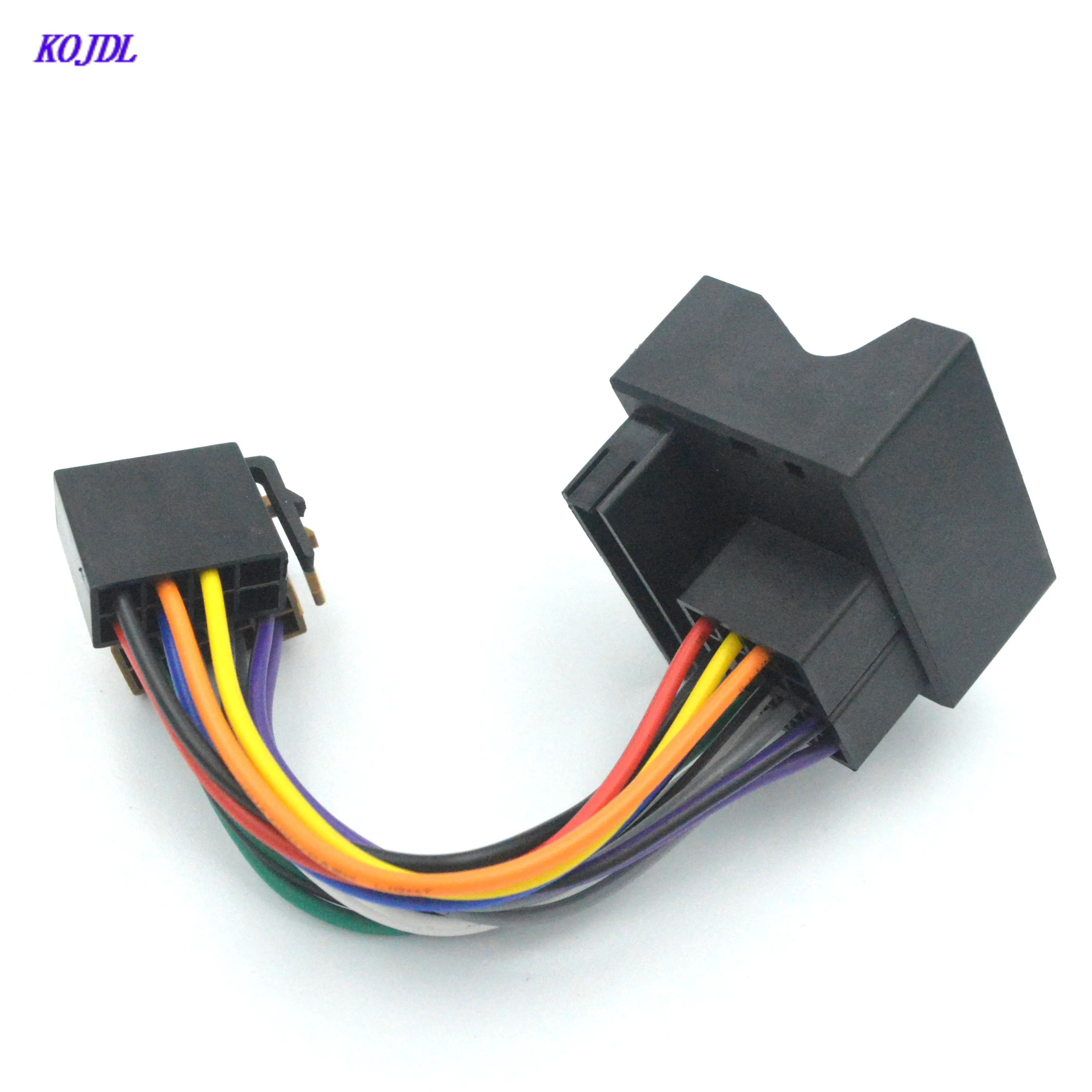 Car Stereo ISO Radio Wiring Harness Headunit Connector Loom Wiring Wire Cable Adapter For Ford Fusion C-Max S-Max Transit KOJDL
