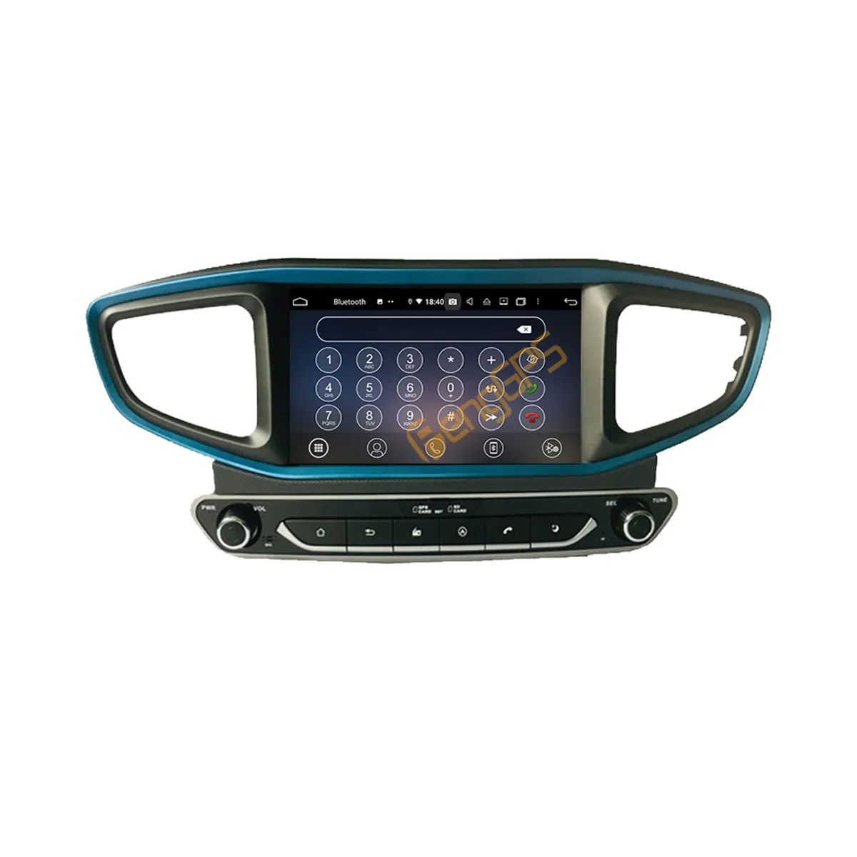 Autoradio Android avec Navigation GPS, Lecteur Stéréo, 2 Din, pour Voiture Hyundai Ioniq Hybrid (2016-2020)