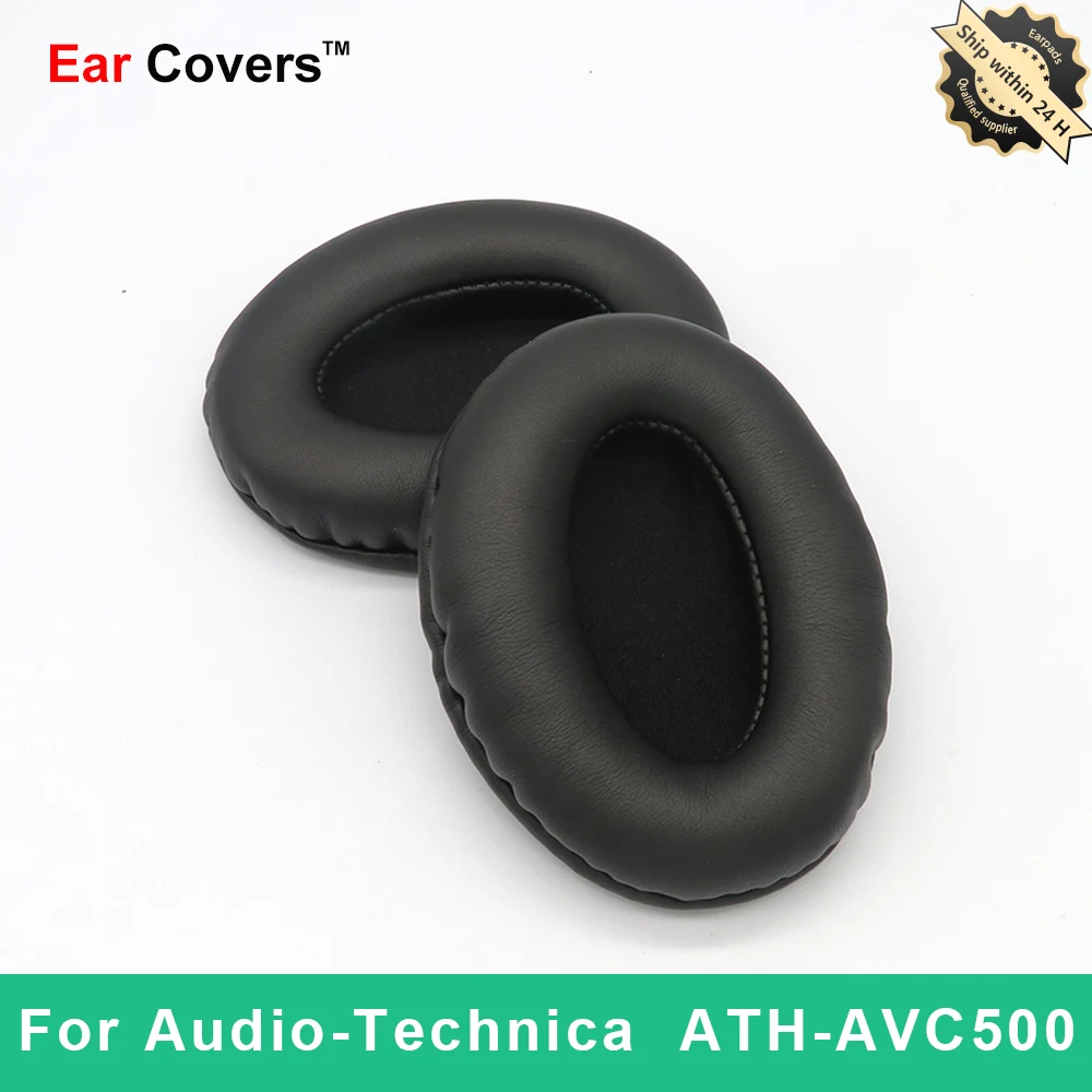 Auricolari per Audio Technica ATH-AVC500 ATH AVC500 cuffie auricolari di ricambio cuffie auricolari in pelle PU spugna
