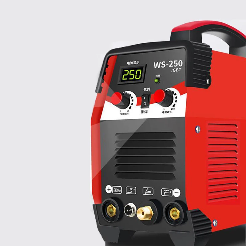 DC Inverter ARC Welder 220V IGBT MMA Portable Welding Machine 250 Amp for Home Beginner Lightweight Efficient DIY Welding Tools