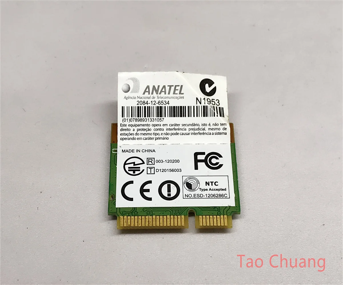 FOR Acer Aspire e1-532-2635 V5-122P Qualcomm Atheros QCWB335  AR9565-2.4GHz Wi Fi+BT 4.0 Bluetooth Wireless Network Card