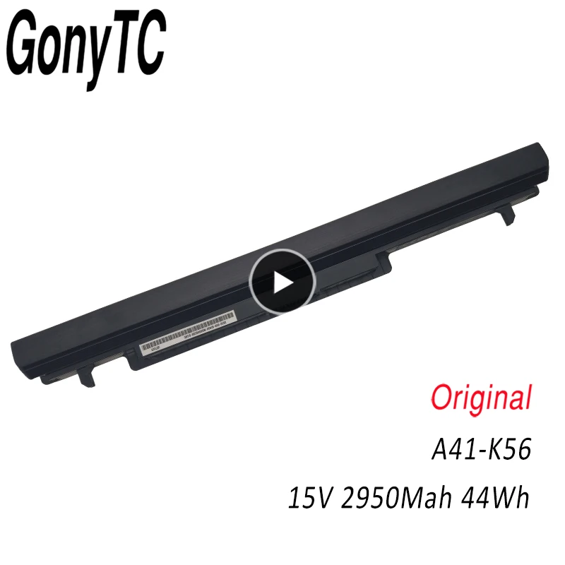 

A41-K56 Li-ionLaptop Battery Pack For ASUS S46C K46 K46C K46CA K46CM K56 K56CB K56CM S56C R505CA A32-K56 A42-K56 15V 2950mAh