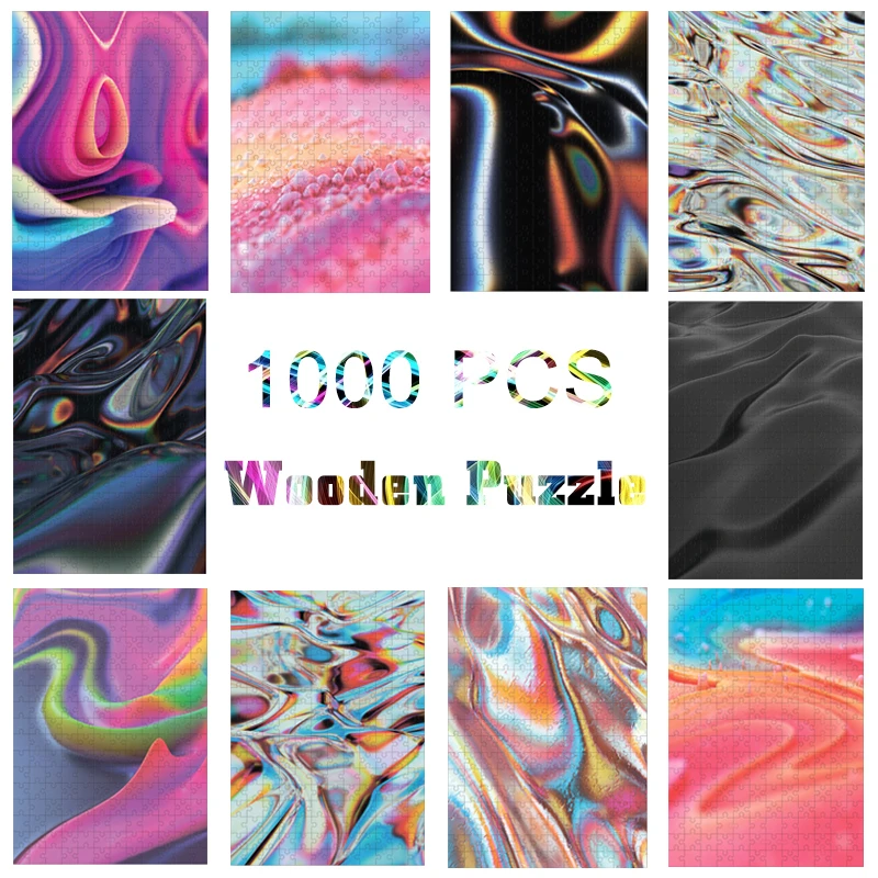 

1000 Pieces 50x75cm Puzzle Difficult Adults Jigsaw Puzzle Game Wooden Interesting Educational Toys Gift Relaxing