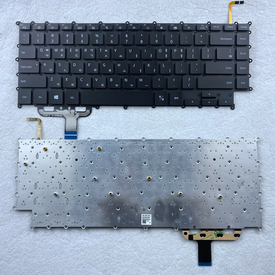 

Korean Backlit Laptop Keyboard For Samsung NP950SBE NT950SBE 950SBE Korea KR BA59-04358B KR Layout