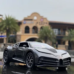 1:32 bugatti centodieci liga de fibra carbono esportes modelo de carro diecast metal brinquedo carro modelo simulação coleção crianças brinquedo presente