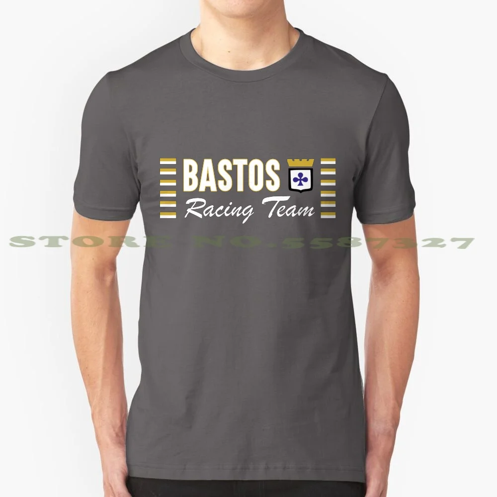 Bastos Racing Team 100% Pure Cotton T-Shirt Bastos Belga Rally Lancia Sniijers Snyers Colsoul Group Belgium Racing Duez 1985 80