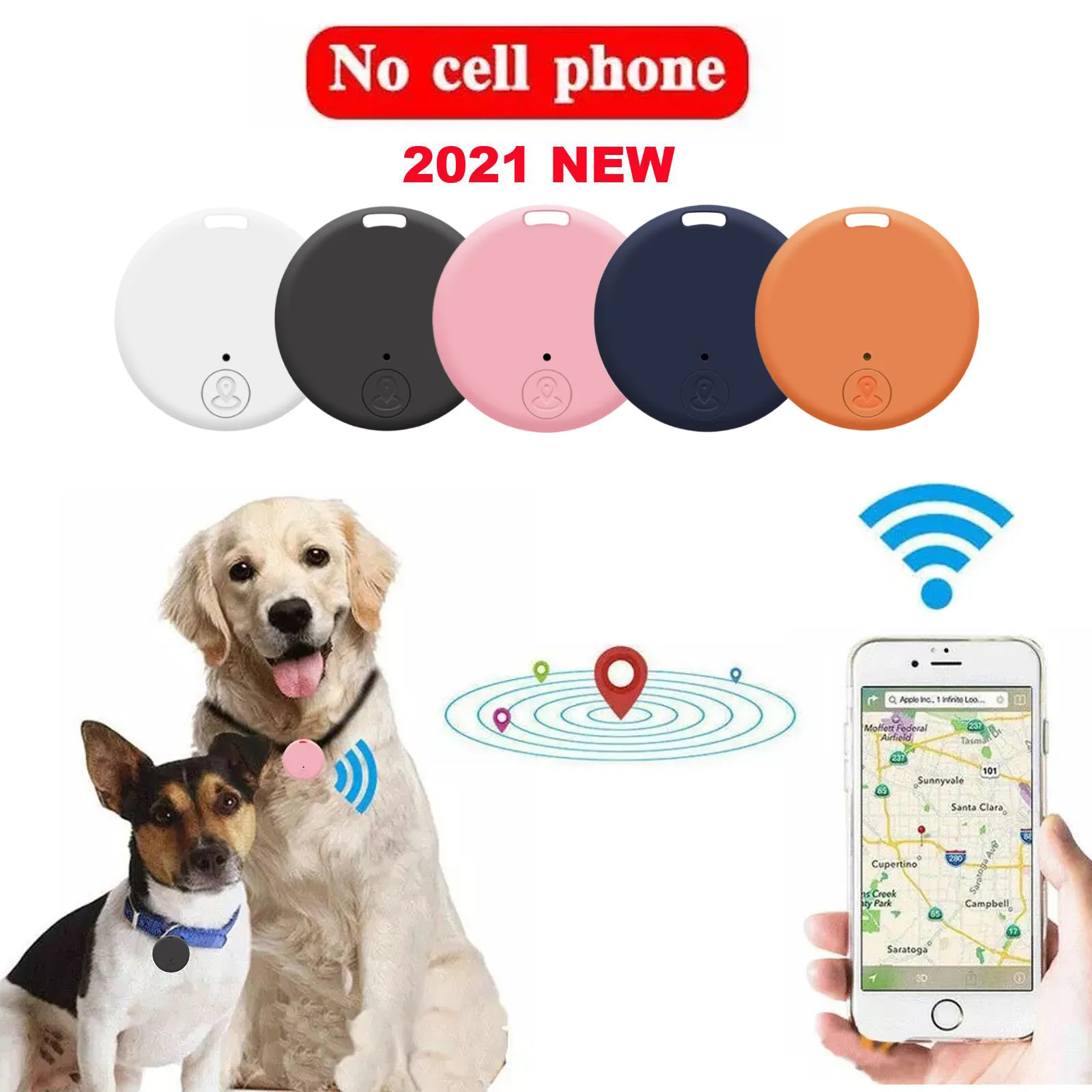 New Mini Pet GPS Locator Tracker Tracking Anti-Lost Device Locator Tracer For Pet Dog Cat Kids Car Wallet Key Collar Accesso