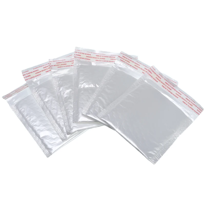 30 Pieces Of Different Specifications White Foam Envelope Bag Mailers Shipping Envelopes With Bubble Bag Shipping Packages Bag