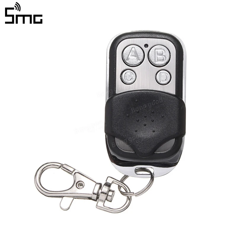 Cloning Garage Door Remote Control 433mhz Duplicator Gate Control 4CH Key Chain Barrier 433.92MHz Command Clone