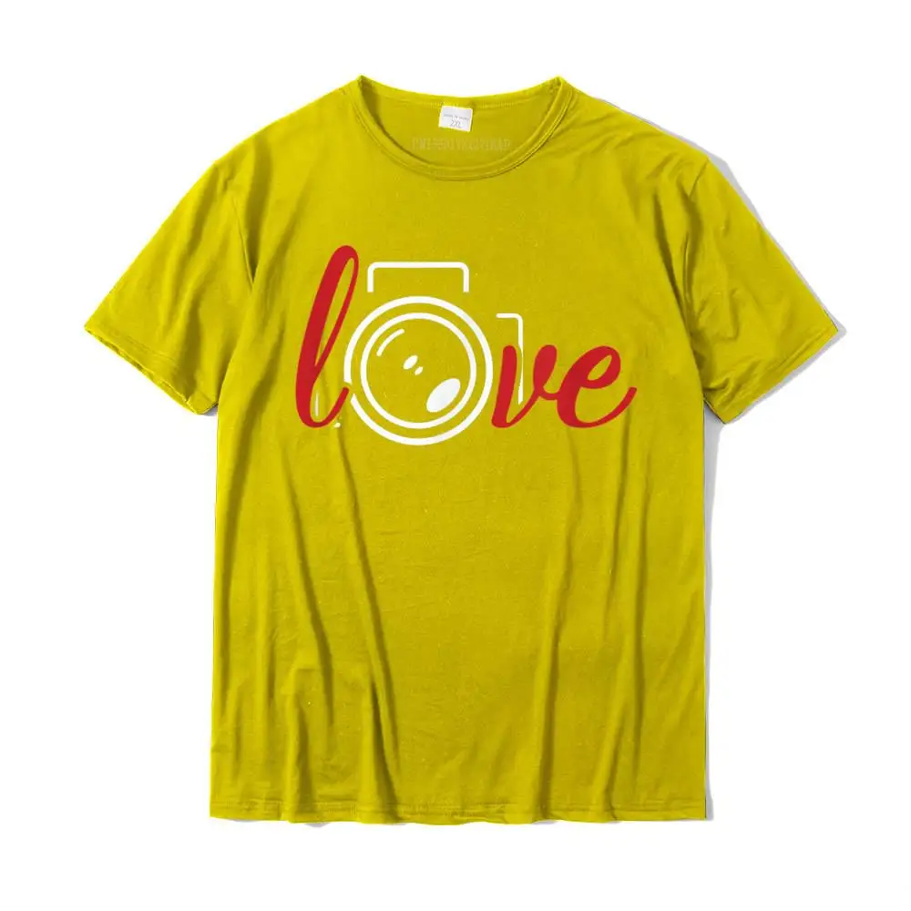 Fotografia Camiseta Amor Presente Fotógrafo Tee T-Shirt de Grandes Dimensões Impresso Em Camisetas Top dos homens do Algodão Tops Tees Impresso Em