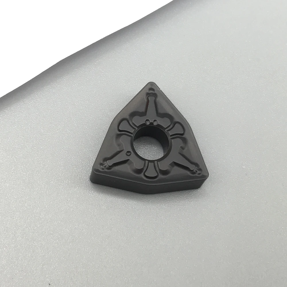 10PCS WNMG080408 TM FT4125 External Turning Tools Carbide inserts Cutting Tool CNC Lathe Cutter Work For Steel