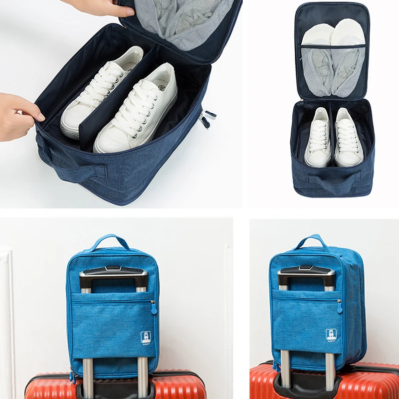 Storage Bag Holds 2 Pair of Shoes for Travel and Daily Use，Waterproof