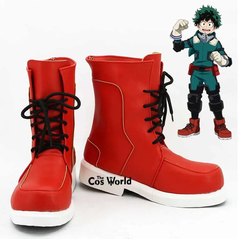 Boku No Hero Academia Izuku Midoriya Anime Customize Cosplay Shoes Boots