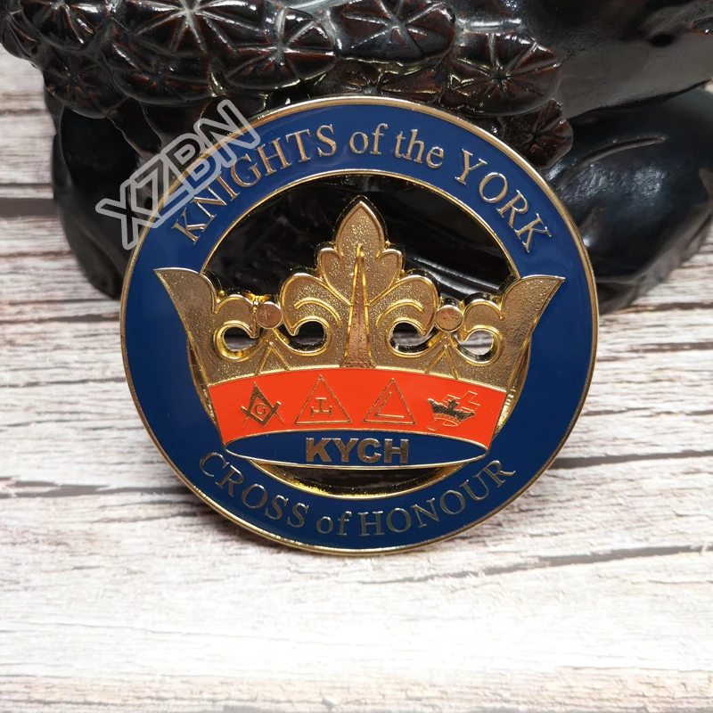 

Masonic Car Badge Emblem Mason Freemason BCM17 KNIGHTS of the YORK CROSS of HONOUR KYCH personality decoraction