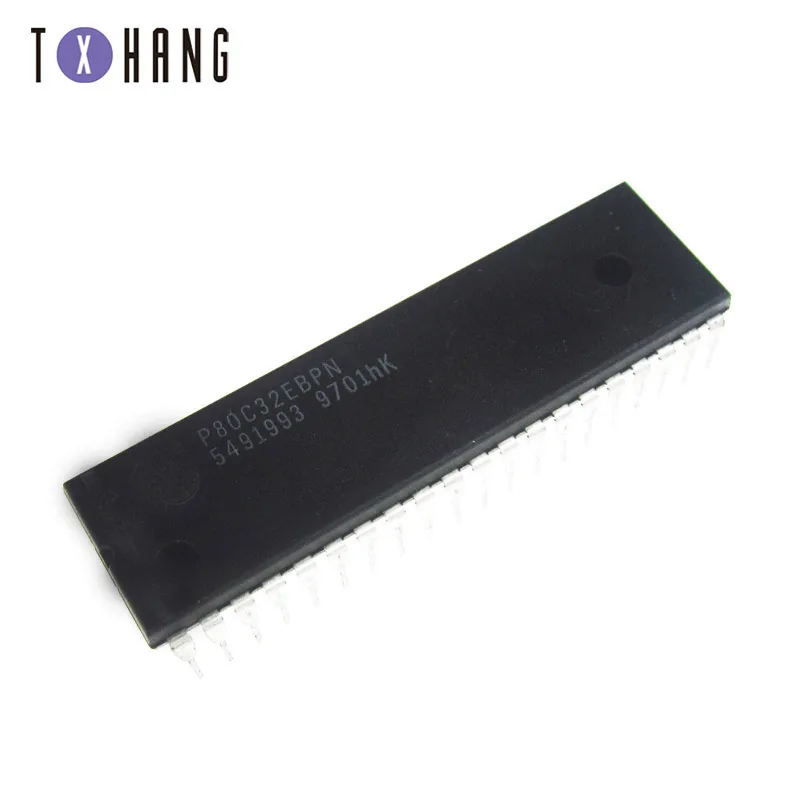 1/5PCS P80C32EBPN DIP40 8Bit 80C32 GOOG QUALITY diy electronics