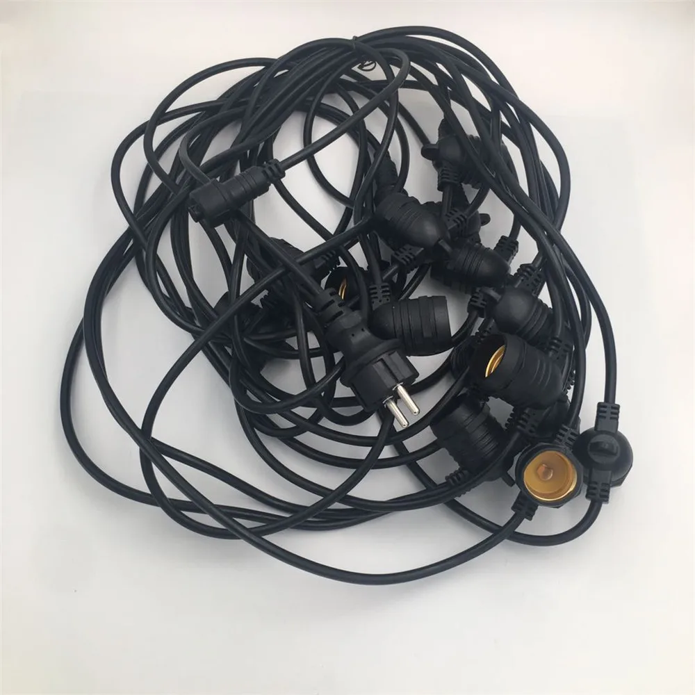 LED Commercial Grade Outdoor String Lights With IP68 Waterpoof For Holiday Wedding Party Lighting