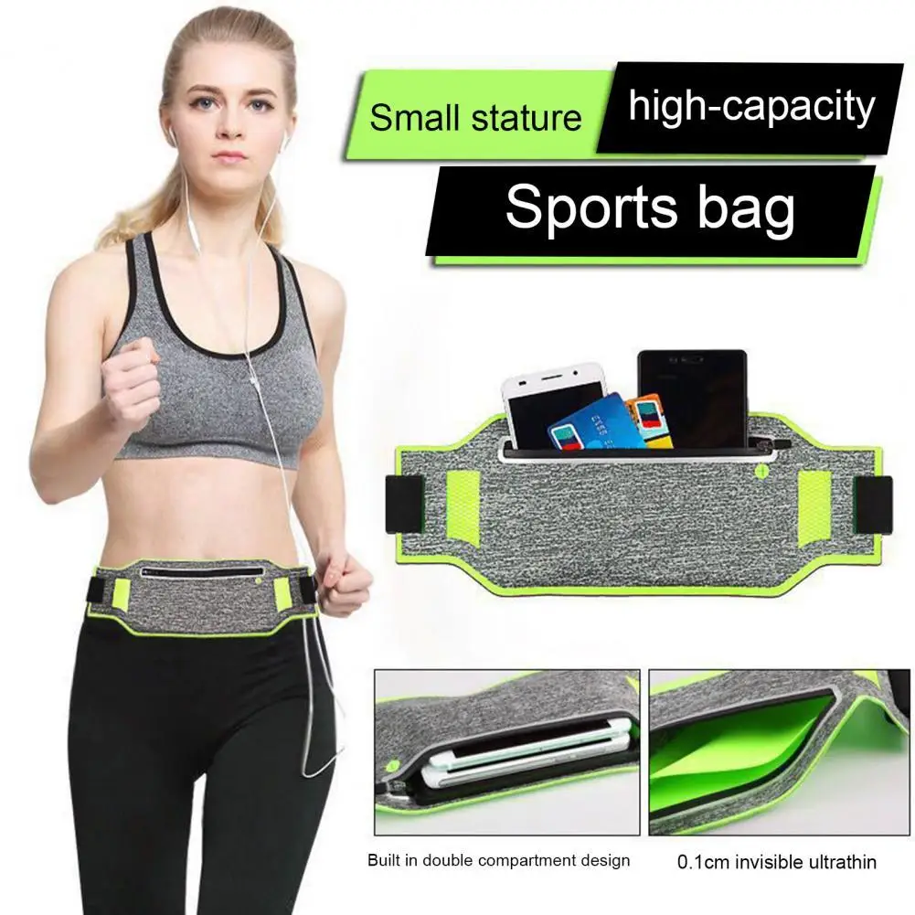 Waterproof Waist Bag Close-fitting Sports Pocket Fanny Pack for Outdoor