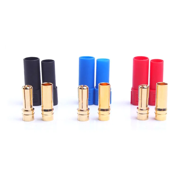 

Amass XT150 Plug Male and Female 6mm golden Plated Bullet Connector for RC ESC Battery