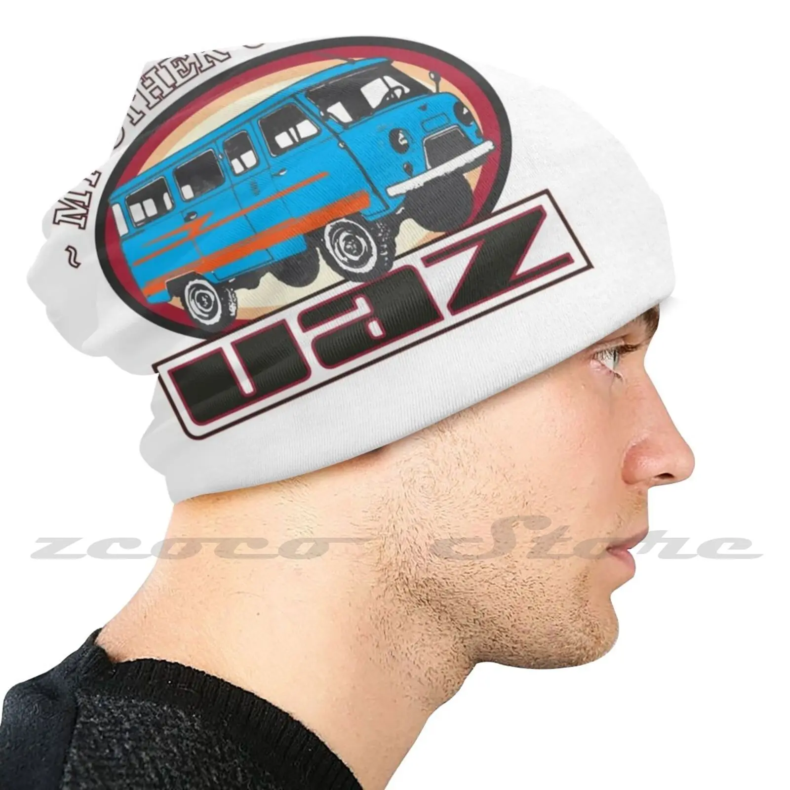 La mia altra auto è una maschera filtrante Pm2.5 personalizzata di tendenza lavabile Off Road Car Geeky divertente 4X4 Russian Vaz [az Lada Abtoba3