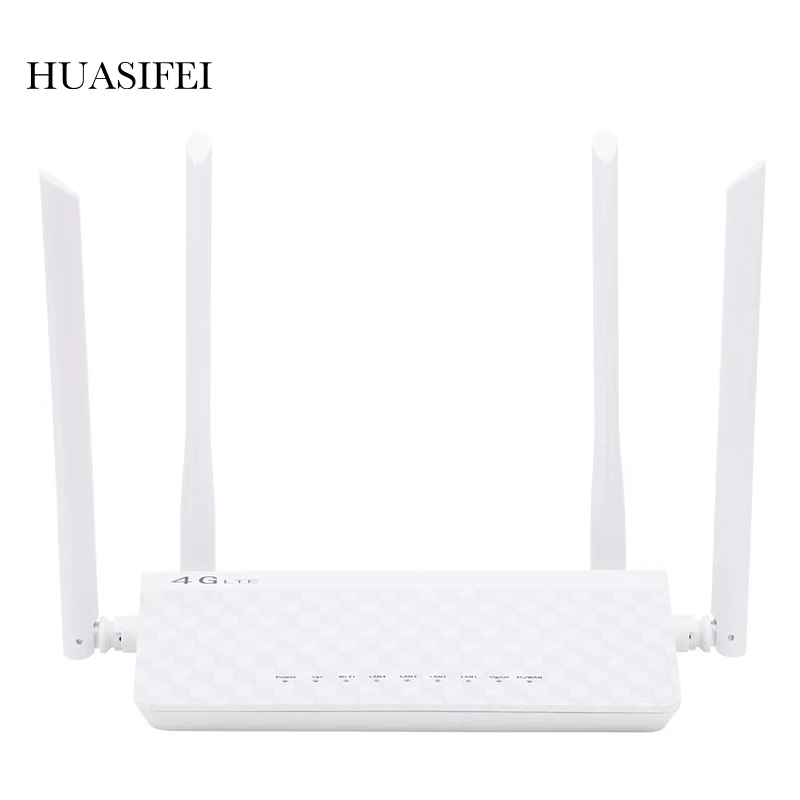 

HUASIFEI 4G lte Wi-Fi роутер 3G/4G MTK7628KN CPU 4g интернет беспроводной роутер 300 Мбит/с 4 * 5dBi антенна Wi-Fi роутер с sim-картой