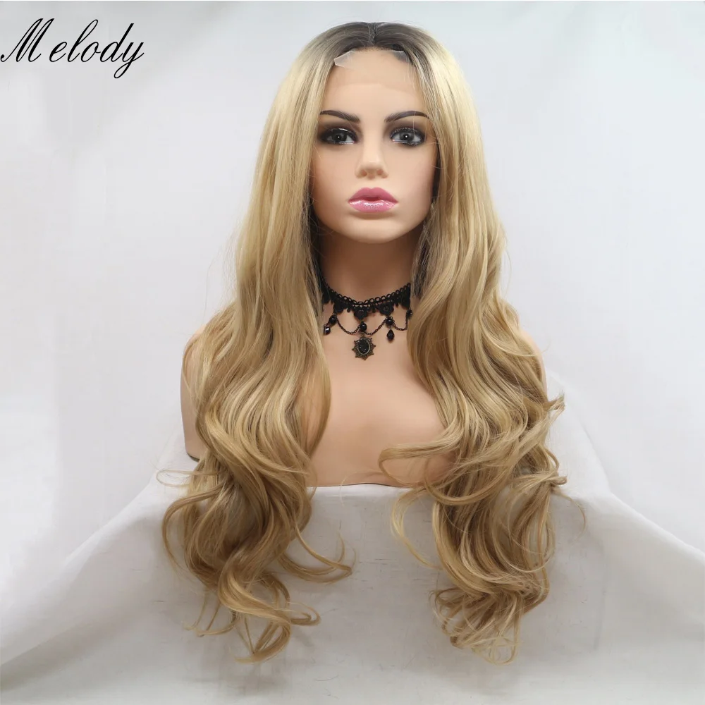 

Curly U Part Ombre Blonde Synthetic Wig Long Straight Black Pink Grey Cosplay Lolita Glueless White Hair Wigs For Black Women