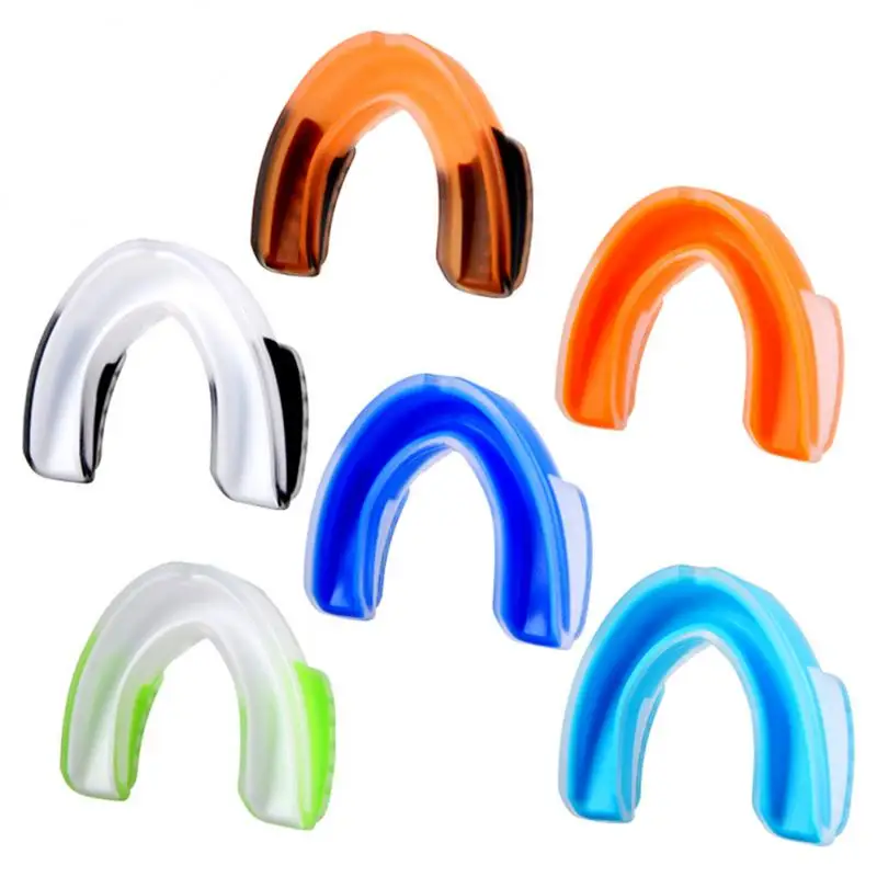 Sport Mouth Guard EVA Teeth Protector Kids Adults Mouthguard Tooth Brace Protection Basketball Rugby Boxing Karate