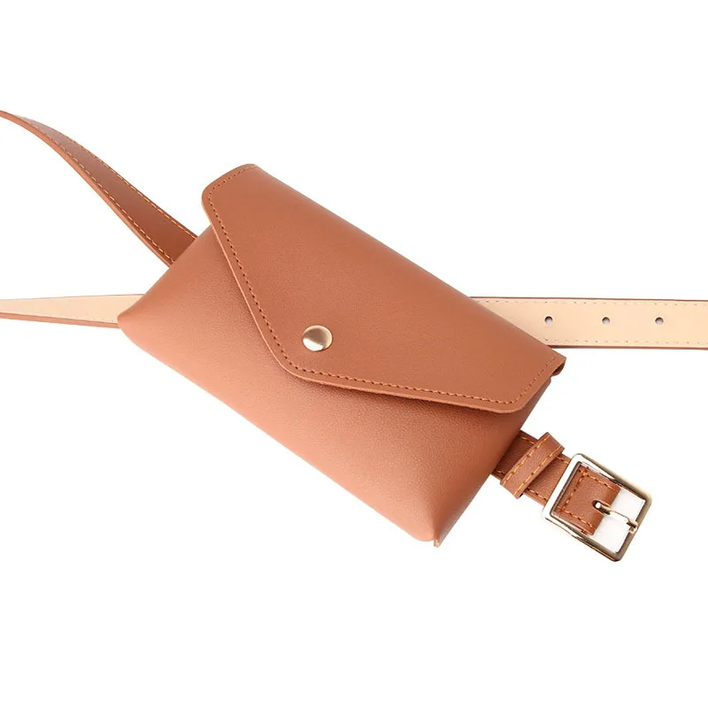 Small Mini For Women Bag Mobile Phone Female Waist Fanny Pack Belt Bum Hip Belly Handbag Lady Purse Kangaroo Banano Banana Side